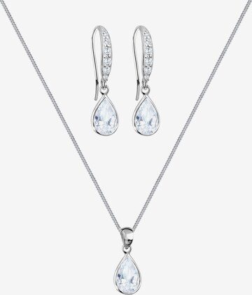 ELLI Jewelry Set in Silver: front