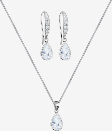 ELLI Jewelry Set in Silver: front