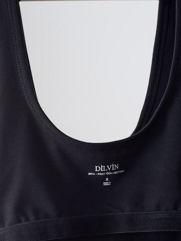 Dilvin Top | črna barva