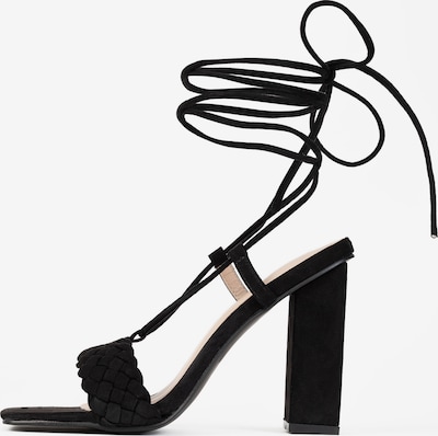 Basutės su dirželiais 'Chahra' iš Celena, spalva – juoda, Prekių apžvalga