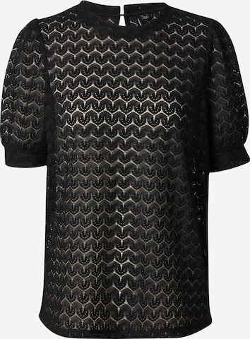 VERO MODABluza 'VMBecca' - crna boja: prednji dio