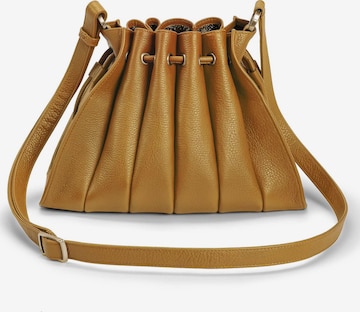 Gretchen Pouch 'Fan' in Orange: front