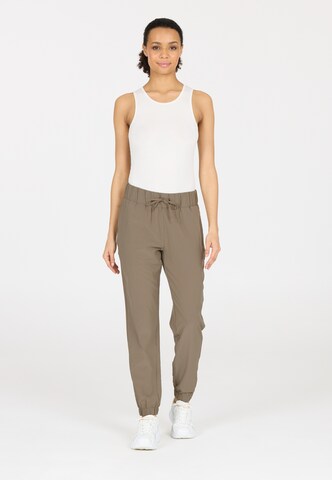 Athlecia Tapered Sports trousers 'Austberg' in Grey