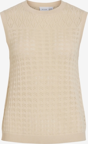 Pull-over 'VIMylie' VILA en beige : devant