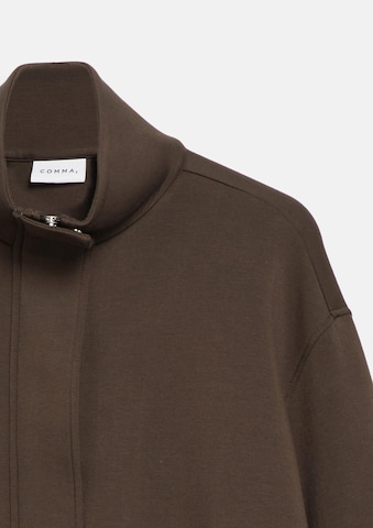 COMMA Between-season jacket in Brown: front