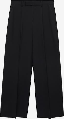 MANGO Nohavice s pukmi 'Bowley2' - Čierna: predná strana