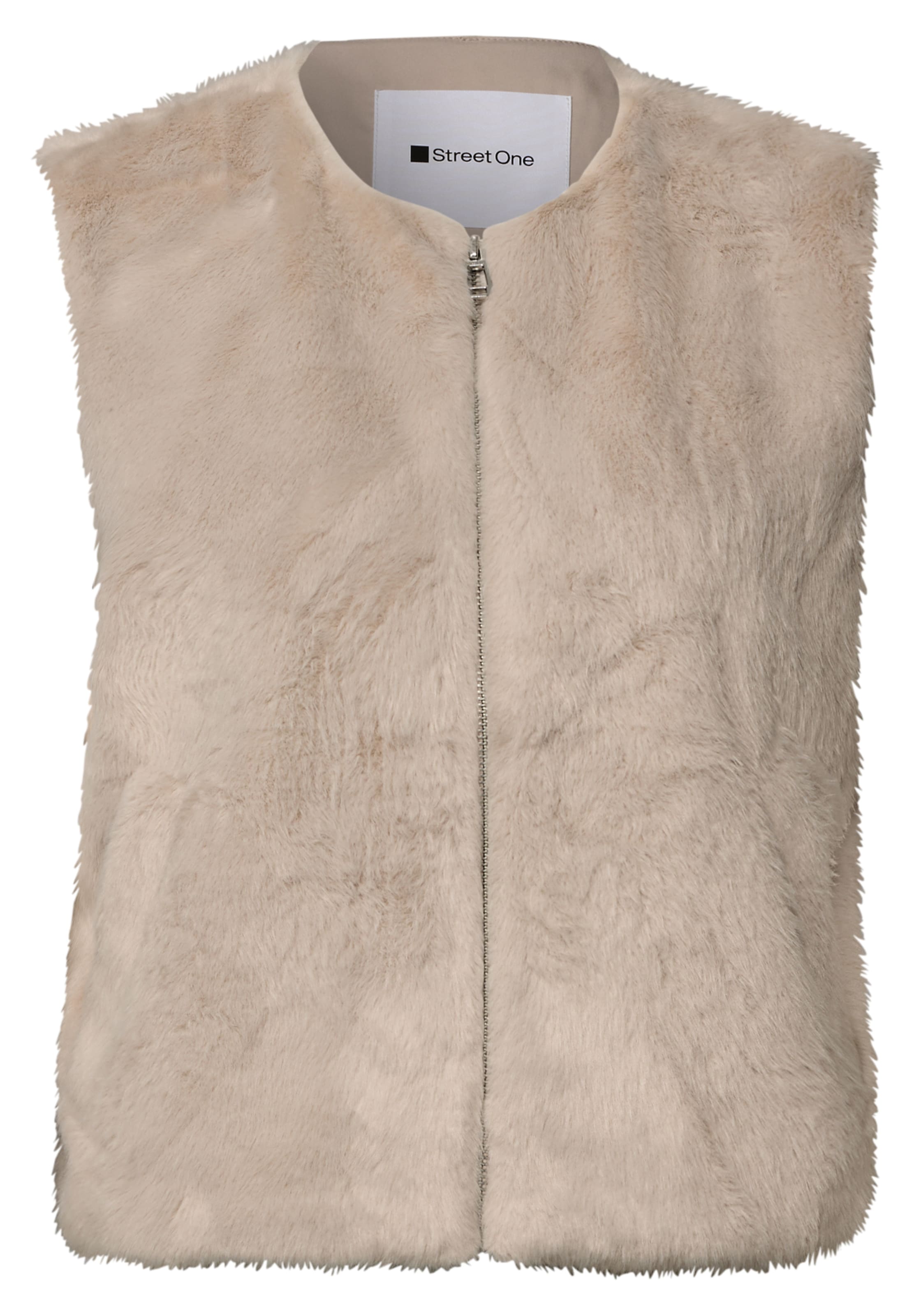 STREET ONE Vest in Beige: front