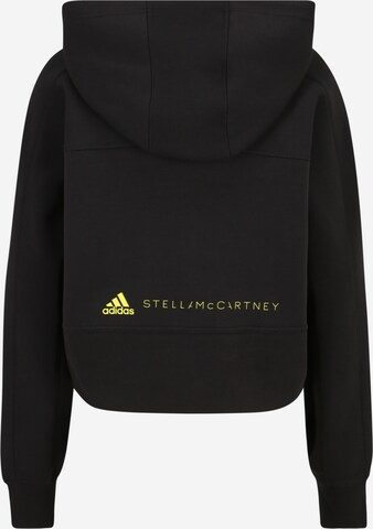 ADIDAS BY STELLA MCCARTNEY - Sudadera con cremallera deportiva en negro