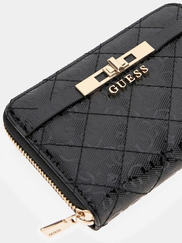 GUESS Wallet 'Idra' in Black