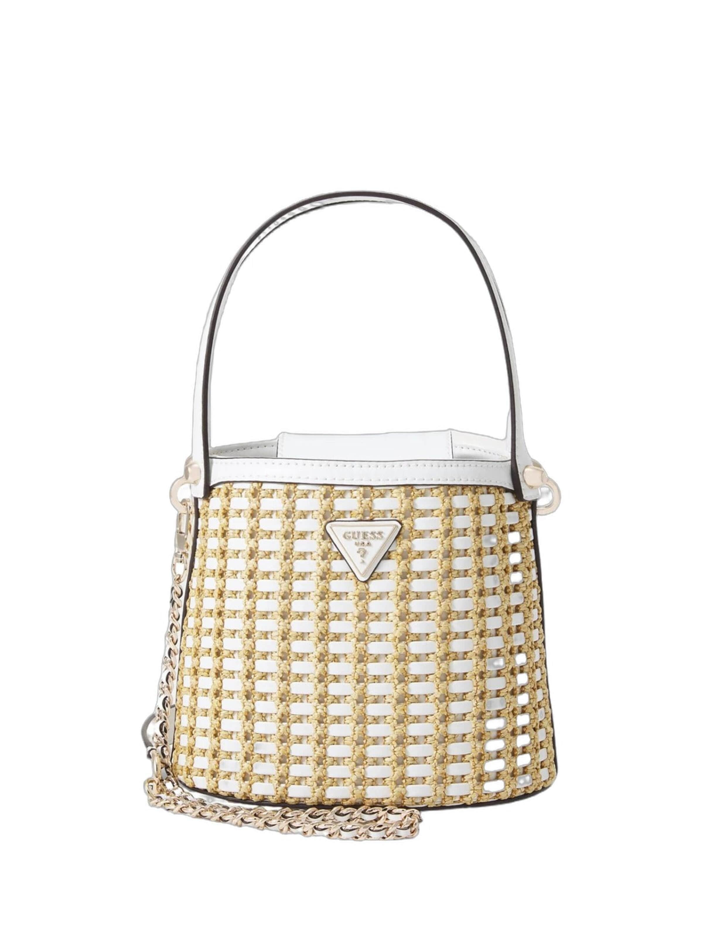 GUESS Crossbody Bag 'Atalia' in White: front