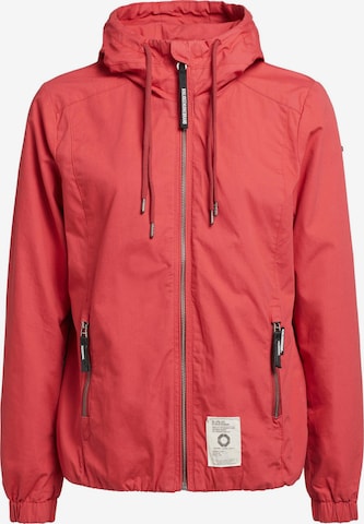 khujo Between-Season Jacket 'ROLAVA' in Red: front