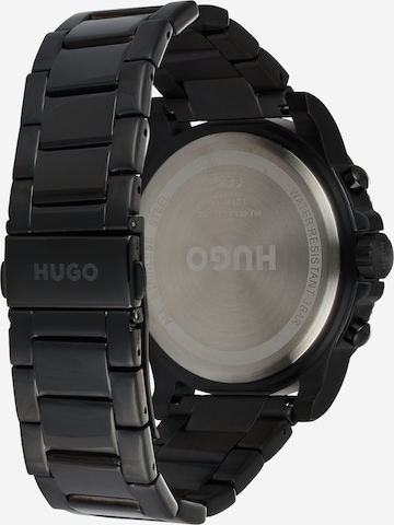 HUGO Red Analog watch in Black