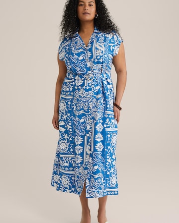 WE Fashion Kleid in Blau: Vorderseite