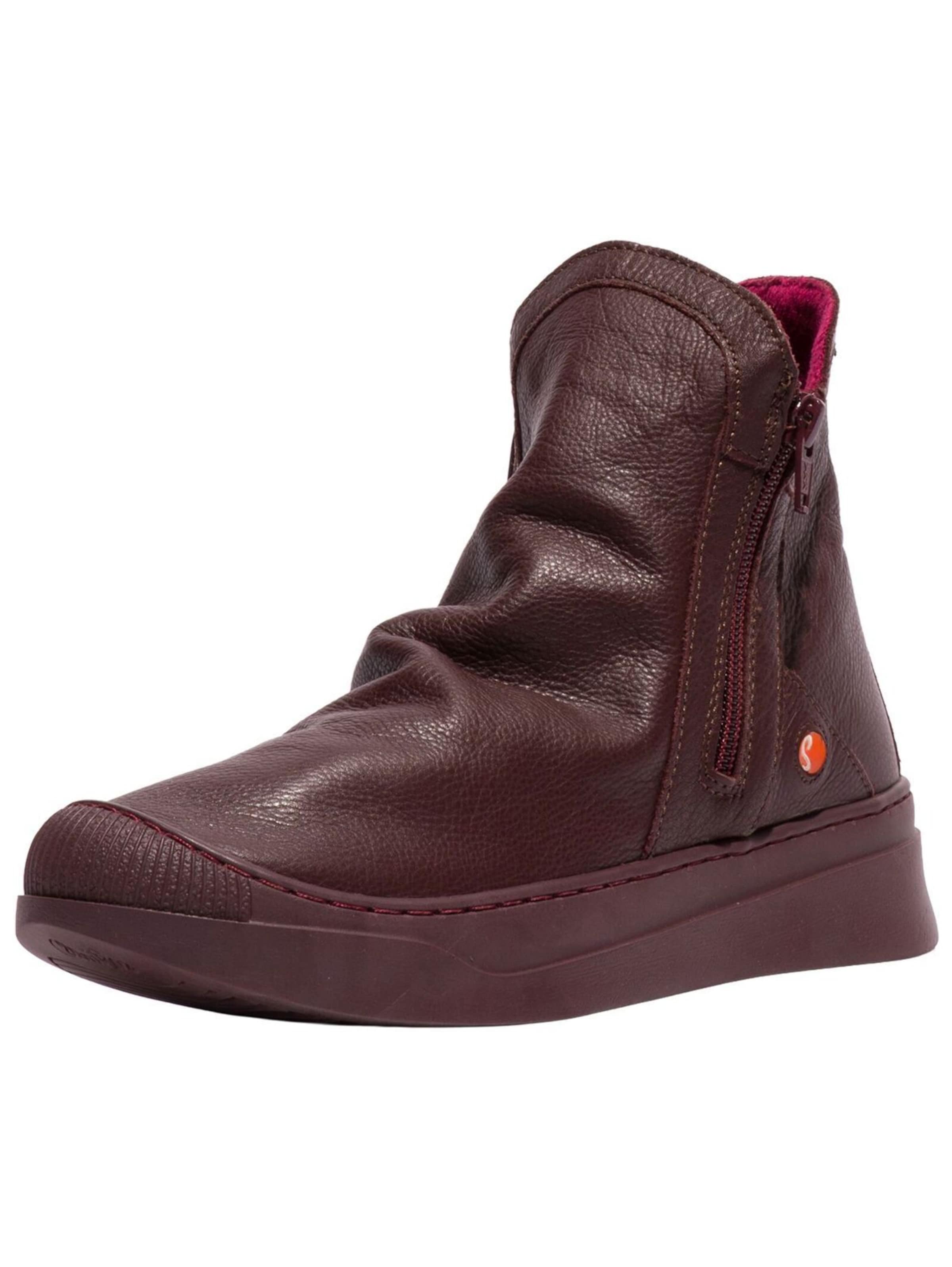 Softinos Boots in Red: front