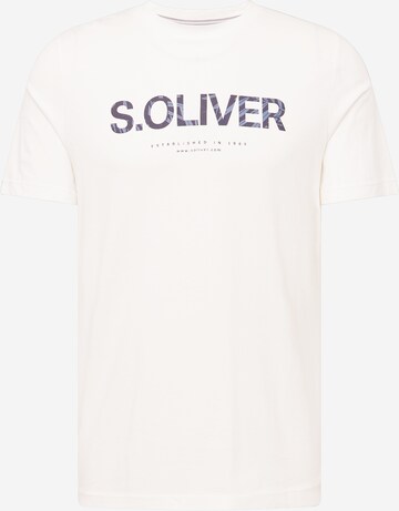 Maglietta di s.Oliver in bianco: frontale