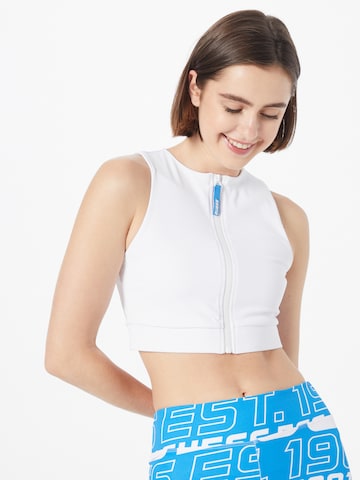 GUESS Sporttop in Wit: voorkant