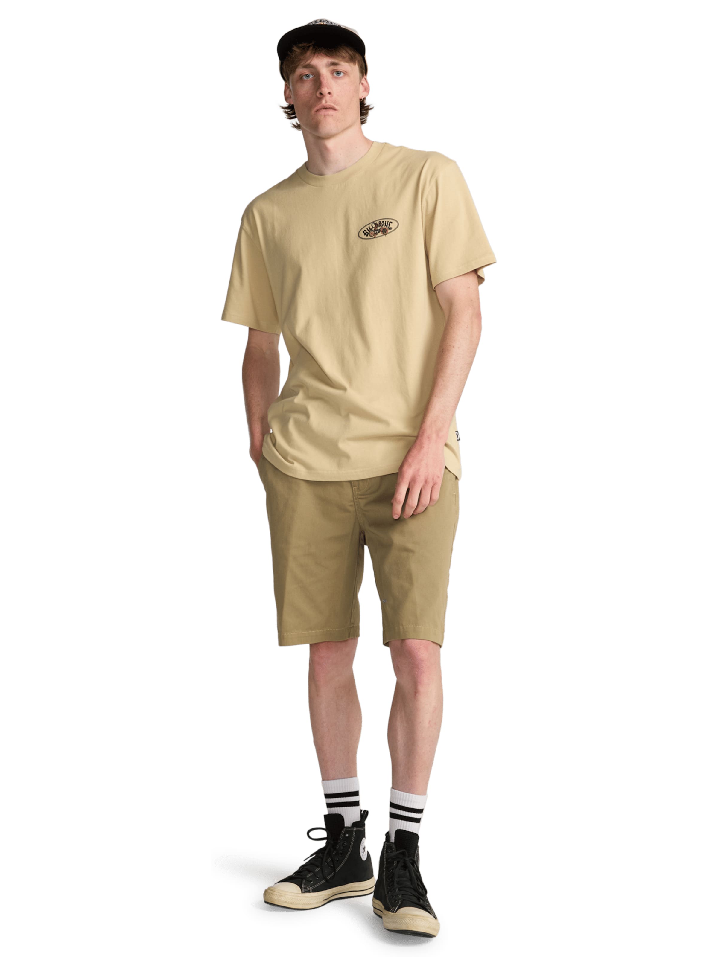 BILLABONG Shirt 'Orbit Arch' in Brown