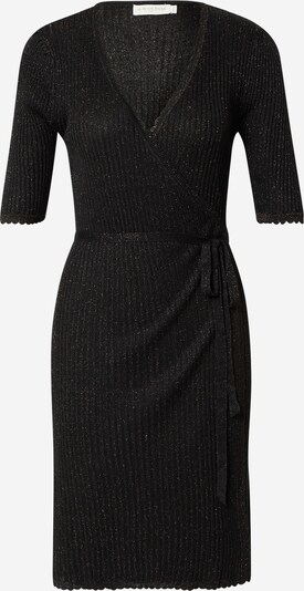 La petite étoile Gebreide jurk 'ESMERALDA*7' in de kleur Zwart, Productweergave