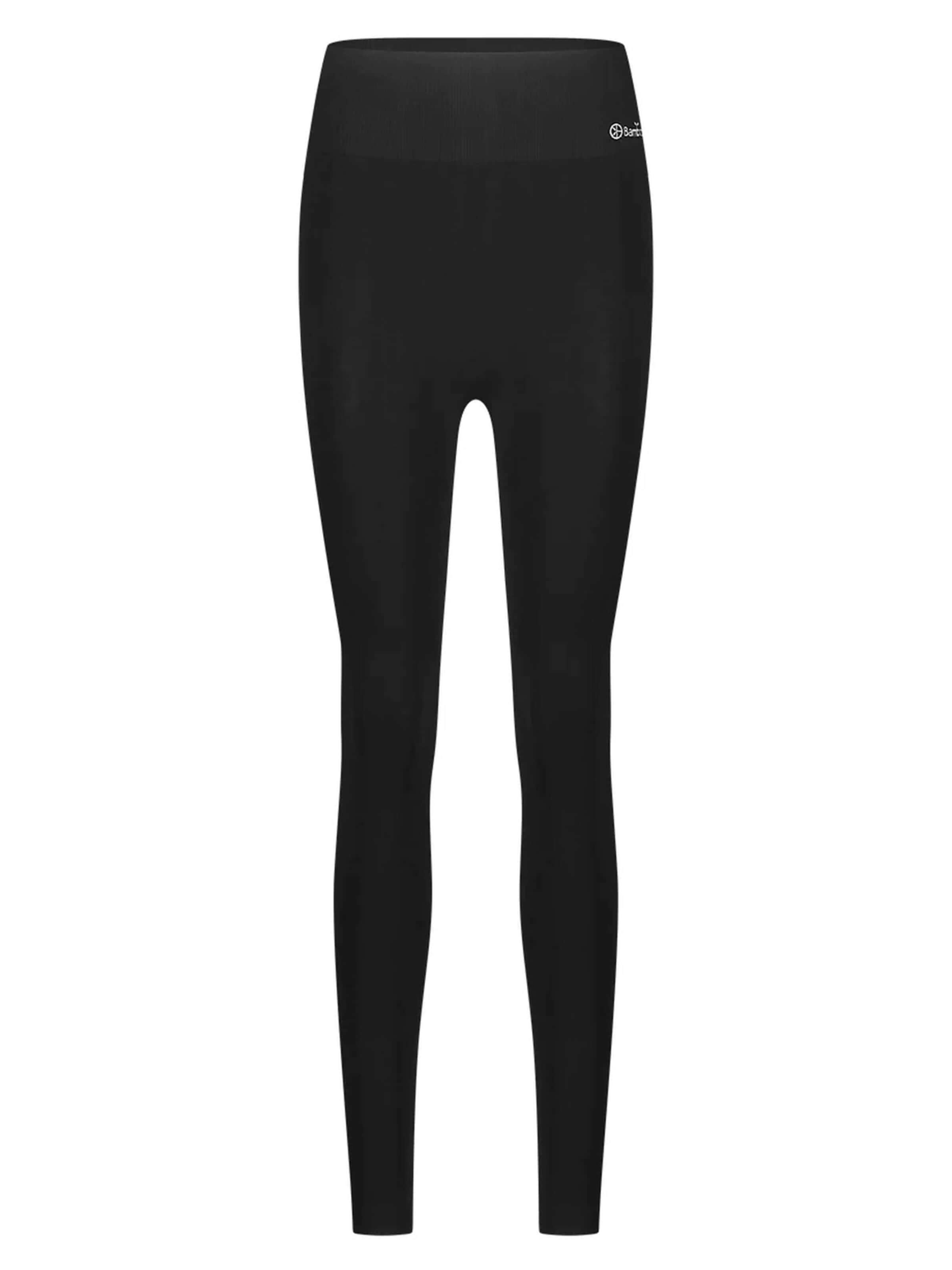 Bamboo basics Skinny Leggings 'Claire' in Zwart: voorkant