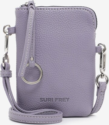 Sac bandoulière 'Debby' Suri Frey en violet : devant