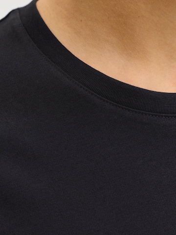 JACK & JONES Tričko 'JJEDOVER' - Čierna