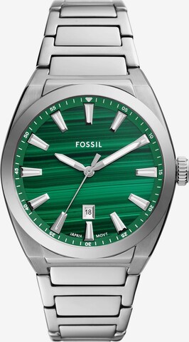 FOSSIL Analog Watch in Silver: front