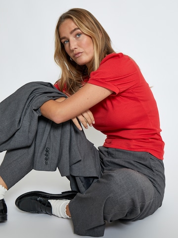 Maglietta 'Johanna' di minus in rosso