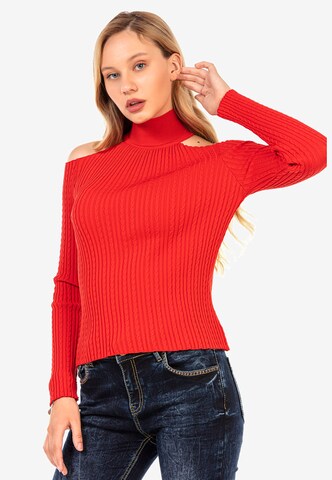 CIPO & BAXX Sweater in Red