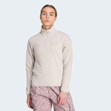 ADIDAS TERREX Athletic Sweater in Grey: front