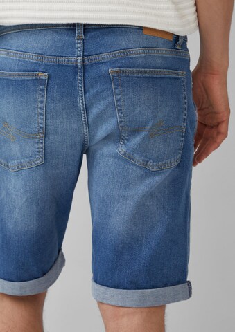 QS Regular Shorts 'John' in Blau