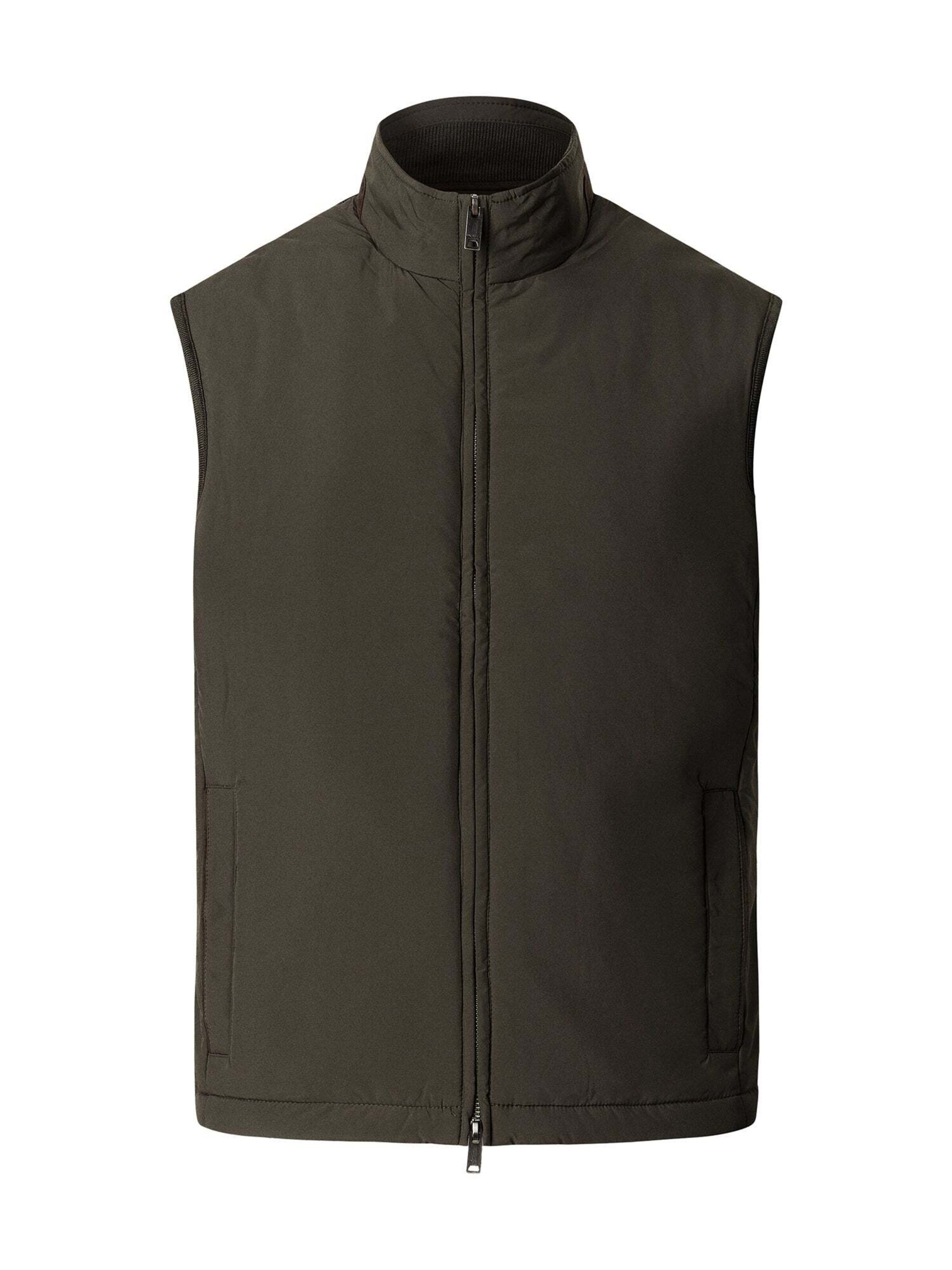 Hackett London Weste 'Windsor' in Grün: Vorderseite