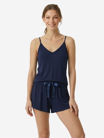 Pantalon de pyjama 'Bella' Myjama en bleu : devant