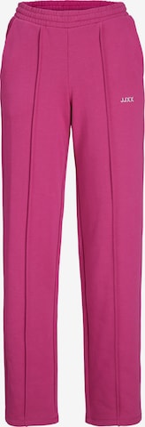 JJXX Pleated Pants 'Camilla' in Pink: front