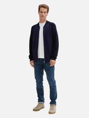 TOM TAILOR Strickjacke in Blau