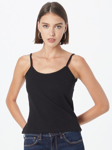 Hailys Top 'Mona' in Black: front