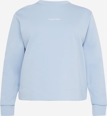 Calvin Klein Curve Sweatshirt in Blau: predná strana