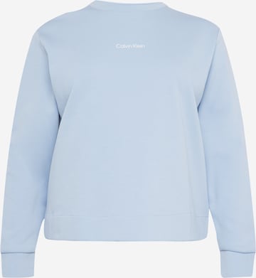 Calvin Klein Curve - Sudadera en azul: frente