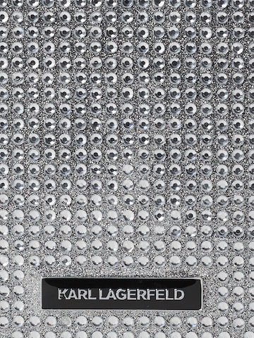 Karl Lagerfeld Θήκη κινητού τηλεφώνου ' iPhone 15 Pro' σε ασημί