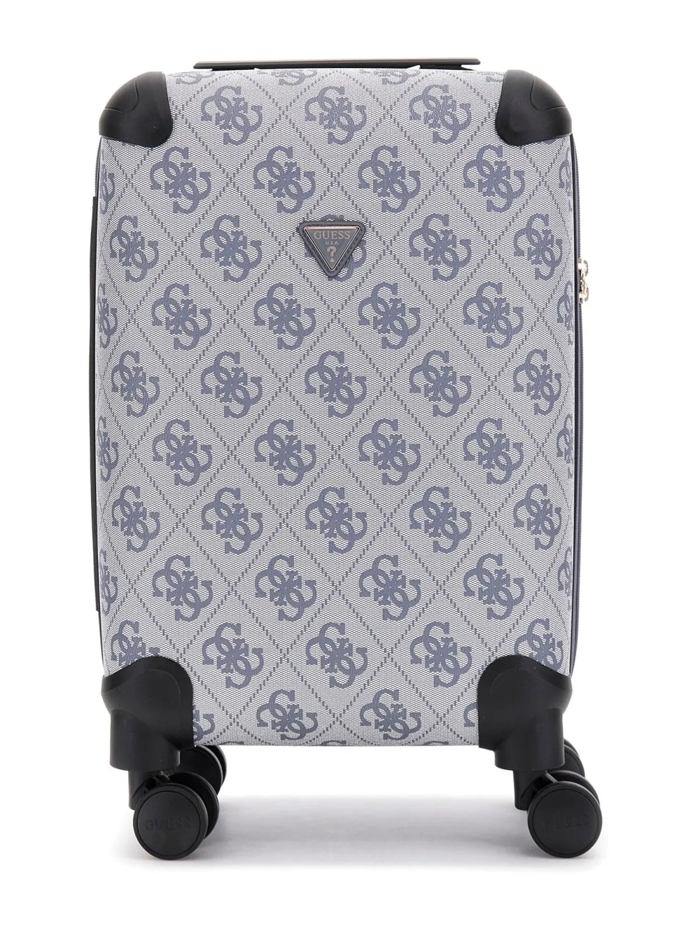 GUESS - Mala de viagem 'Guess Valise Berta Toiletry Train Slate Logo OB8688983' em azul: frente
