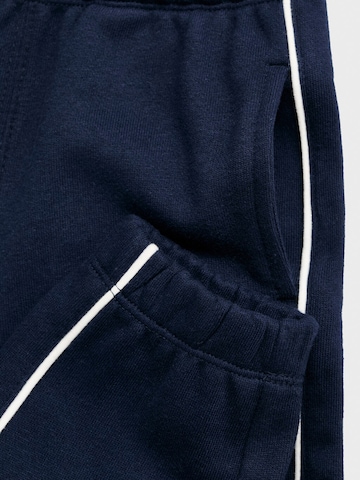MANGO KIDS Tapered Trousers in Blue