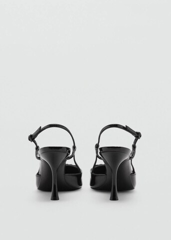 MANGO Slingback Pumps 'Tona' in Black
