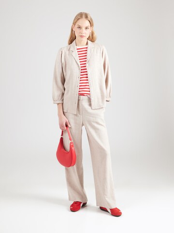 MSCH COPENHAGEN Bluse 'Pennie Ginia' in Beige