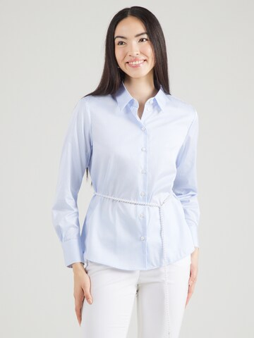 Camicia da donna di SEIDENSTICKER in blu: frontale