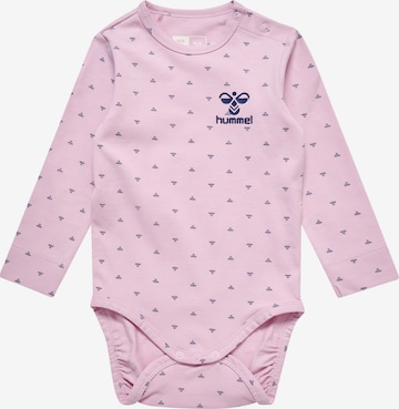 Hummel Romper/Bodysuit in Pink: front