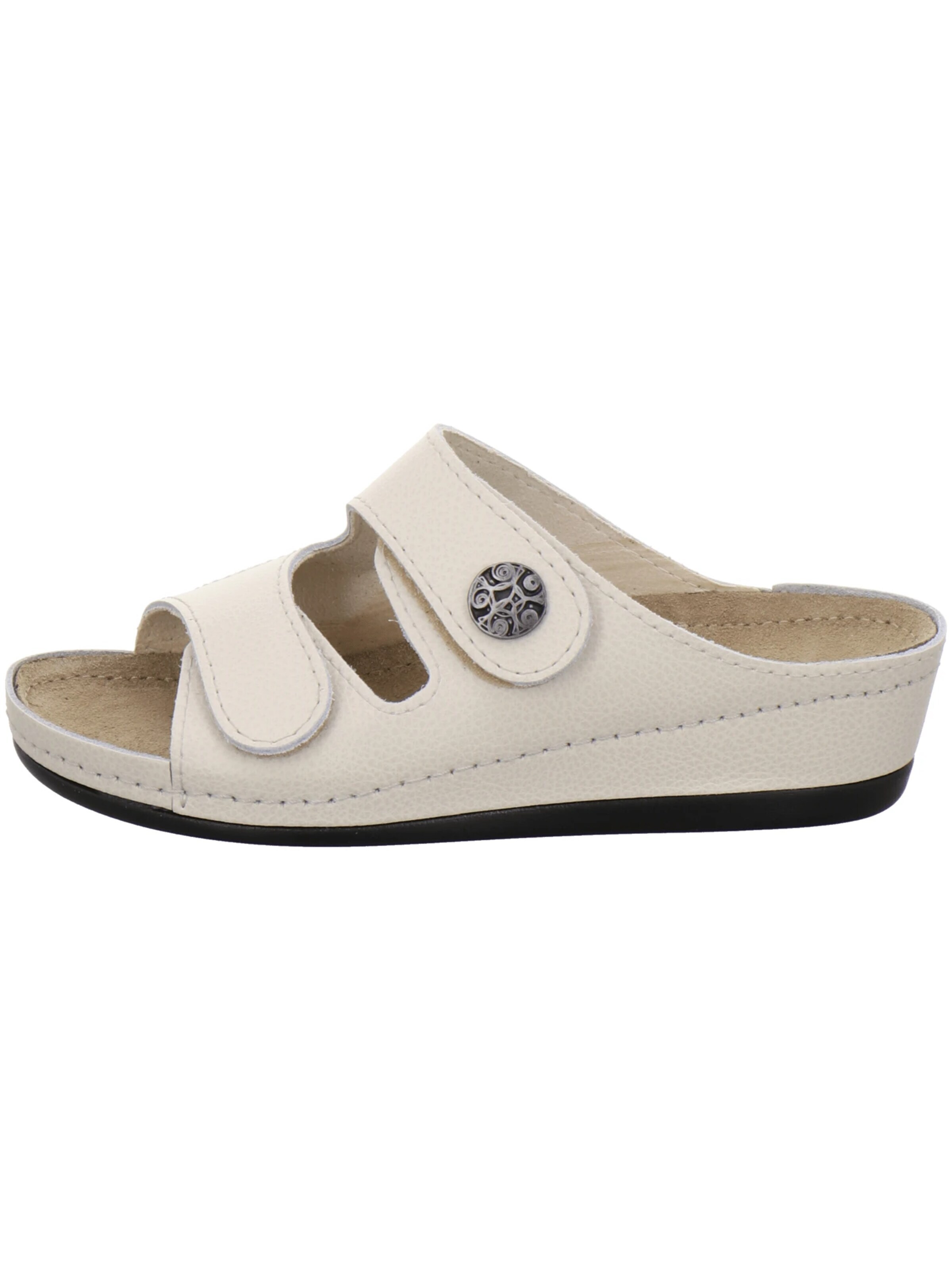 AFS-Schuhe - Zapatos abiertos 'Pantoletten Damen Hallux beige' en beige