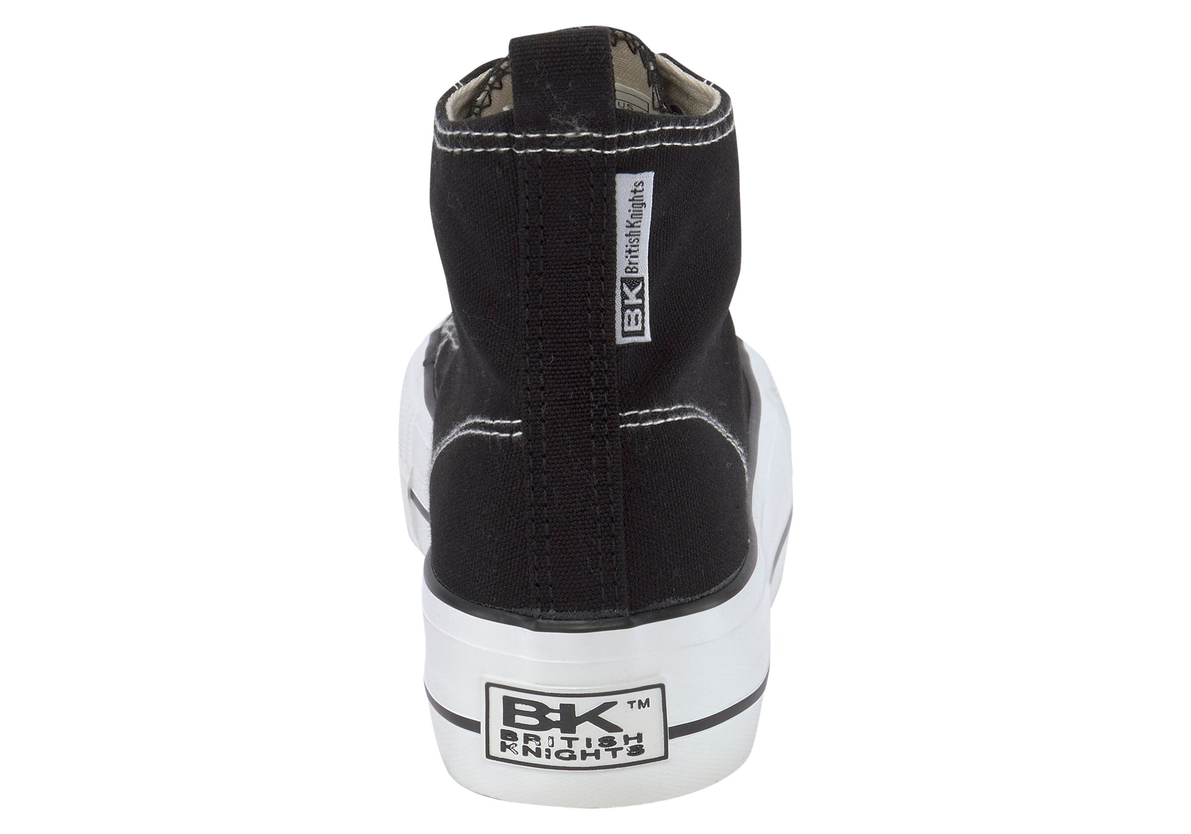 BRITISH KNIGHTS - Sapatilhas altas 'Kaya' em preto