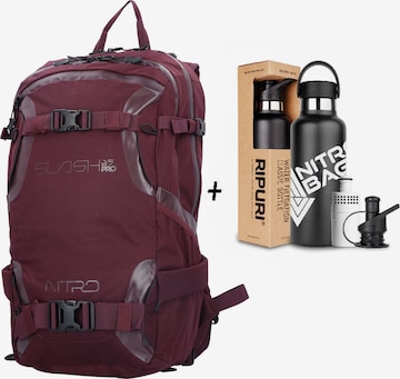 Sac à dos de sport 'X Ripuri ' NitroBags en rouge : devant