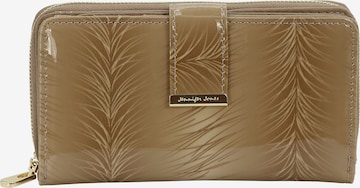 Jennifer Jones Portemonnaie in Beige: Vorderseite