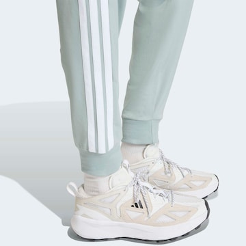ADIDAS SPORTSWEAR Tapered Workout Pants 'Essentials' in Green