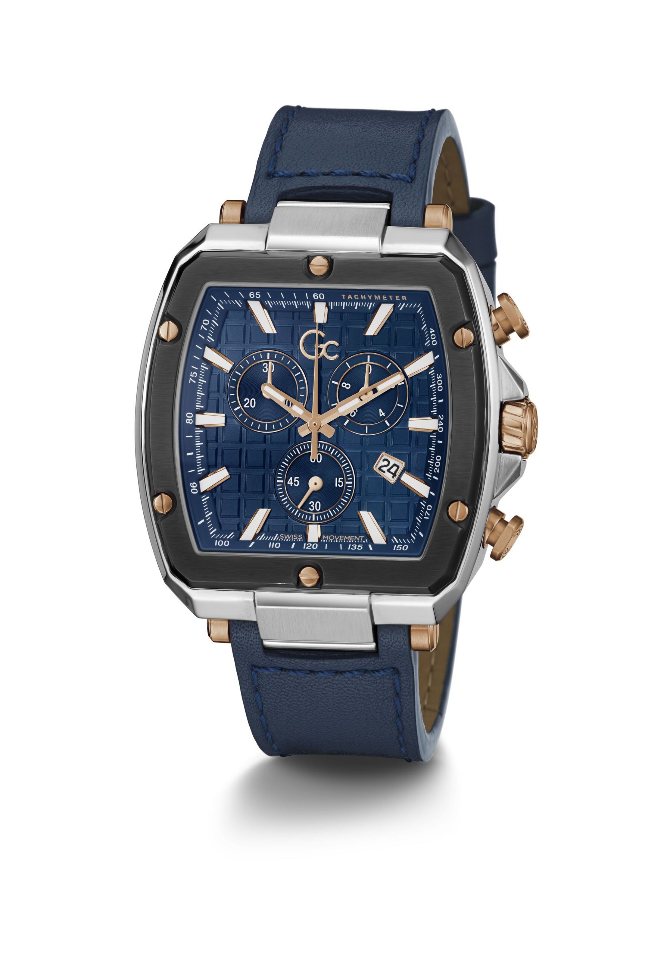 Orologio analogico 'Spirit Tonneau' di Gc in blu